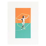 Francesco Del Vecchio - Equilibrio - Stampa Giclée con Interventi a Mano