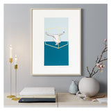 Francesco Del Vecchio - Eutimia - Stampa Giclée con Interventi a Mano