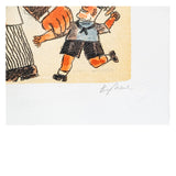 Franz Borghese - Il Padre - Litografia a Colori