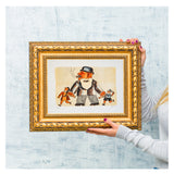 Franz Borghese - Il Padre - Litografia a Colori