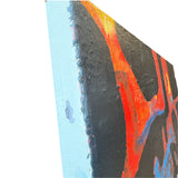 GERMAINE MULLER - SENZA TITOLO - TECNICA MISTA SU TELA