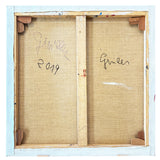 GERMAINE MULLER - SENZA TITOLO - TECNICA MISTA SU TELA