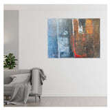 GERMAINE MULLER - SENZA TITOLO (2) - TECNICA MISTA SU TELA