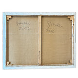 GERMAINE MULLER - SENZA TITOLO (2) - TECNICA MISTA SU TELA