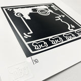 IABO - Radiant baby tribute to Keith Haring