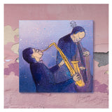 Luigi Massa - Jazz Session 1 - Tecnica Mista su Tela