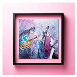 Luigi Massa - Jazz Session 3 - Tecnica Mista su Carta