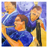 Luigi Massa - Jazz Session 3 - Tecnica Mista su Tela