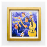 Luigi Massa - Jazz Session 3 - Tecnica Mista su Tela