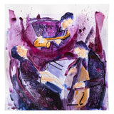 Luigi Massa - Jazz Session 4 - Tecnica Mista su Carta