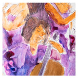 Luigi Massa - Jazz Session 5 - Tecnica Mista su Carta