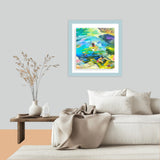 Claudio Malacarne - Paradiso - Serigrafia polimaterica