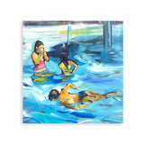 Claudio Malacarne - Piscina - Serigrafia polimaterica