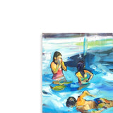 Claudio Malacarne - Piscina - Serigrafia polimaterica