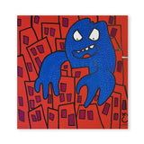 LUIGI MASSA - Mani sulla città - ACRILICO SU TELA