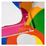 MARCO LODOLA - FOREVER - SERIGRAFIA DA APPOGGIO IN PLEXIGLASS