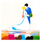 MARCO LODOLA - FOREVER - SERIGRAFIA DA APPOGGIO IN PLEXIGLASS