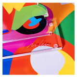 MARCO LODOLA - RIDING LOVE - SERIGRAFIA DA APPOGGIO IN PLEXIGLASS