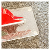 MARCO LODOLA - SUPERHEROES - SERIGRAFIA DA APPOGGIO IN PLEXIGLASS