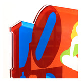 MARCO LODOLA - VINTAGE LOVE - SERIGRAFIA DA APPOGGIO IN PLEXIGLASS