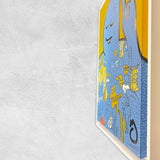 Luigi Massa - Sciò - Tecnica mista su tela