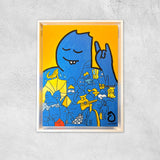 Luigi Massa - Sciò - Tecnica mista su tela