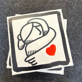 Melkio - Hug - Tecnica mista su tela