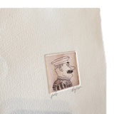 Franz Borghese - Militare - Incisione Carta Magnani