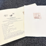 Franz Borghese - Militare - Incisione Carta Magnani