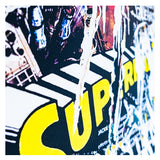 Mimmo Rotella - Superman - Décollage