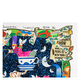 Francesco Musante - Nel Circo della Vita i Sogni sono Protagonisti - Serigrafia Polimaterica