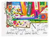 Francesco Musante - Nel Circo della Vita i Sogni sono Protagonisti - Serigrafia Polimaterica