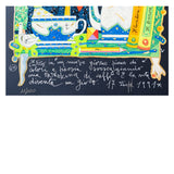 Francesco Musante - Entro in un Nuovo Giorno - Serigrafia Polimaterica