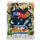 Francesco Musante - Un Tuffo nelle Dolcezze della Vita - Serigrafia Polimaterica