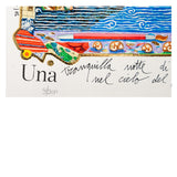 Francesco Musante - Una Tranquilla Notte di Mezza Estate - Serigrafia Polimaterica