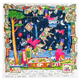 Francesco Musante - Nel Circo della Vita i Sogni sono Protagonisti - Serigrafia Polimaterica