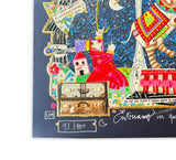 Francesco Musante - Entriamo in questo film - Serigrafia materica