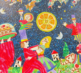 Francesco Musante - Entriamo in questo film - Serigrafia materica