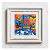 Ugo Nespolo - BatMan - Serigrafia