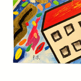 Bruno Donzelli - Notturno Schifano - Serigrafia