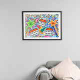 Bruno Donzelli - Notturno Schifano - Serigrafia