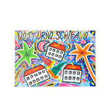 Bruno Donzelli - Notturno Schifano - Serigrafia