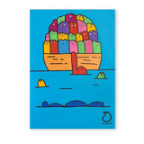 LUIGI MASSA - Pane e Coraggio - ACRILICO SU TELA