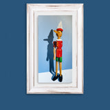 RITA CASTIELLO - SOGNA BURATTINO - OLIO SU TELA