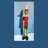 RITA CASTIELLO - SOGNA BURATTINO - OLIO SU TELA