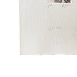 Franz Borghese - Profilo - Incisione Carta Magnani