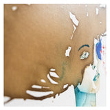 Sam Punzina - Sarò nido per i tuoi pensieri - Tecnica mista su tela