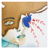 Sam Punzina - Sarò nido per i tuoi pensieri - Tecnica mista su tela