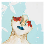 Sam Punzina - Ad occhi chiusi - Tecnica mista su tela