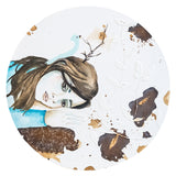 Sam Punzina - Melanconia - Tecnica mista su tela